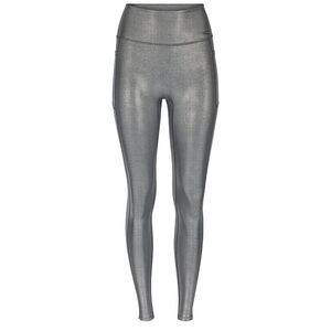 Victoria's Secret silver metallic leggings